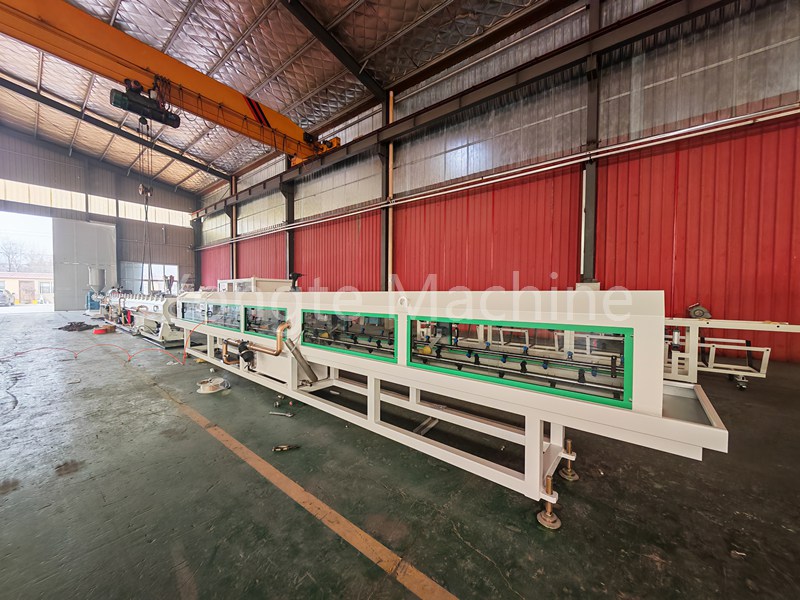 Çin Müşterisi için MPP Electric Güç Borusu Üretim Hattı