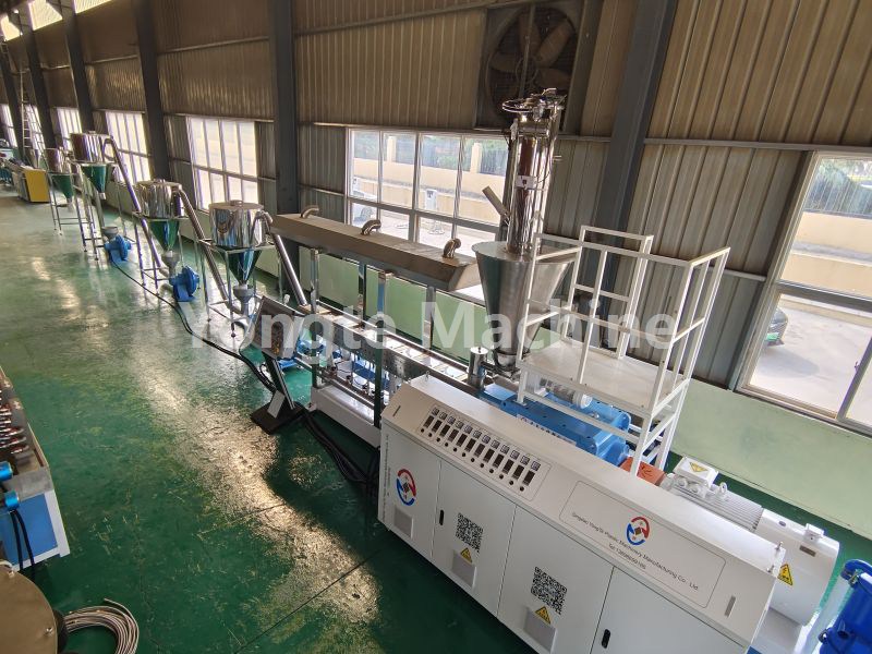 Yongte, yüksek verimli WPC granülasyon makinesini başarıyla tamamladı