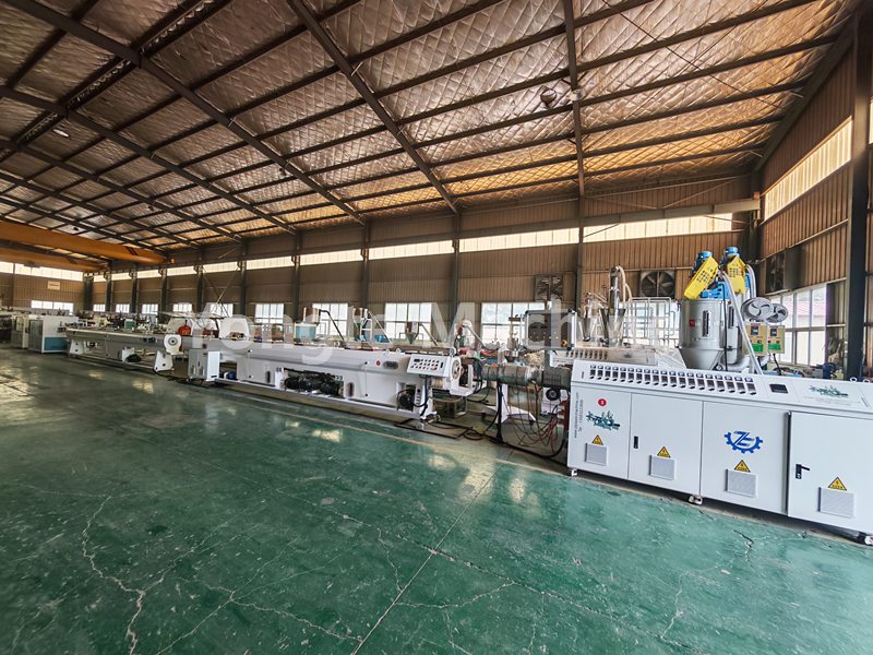 Arjantin Müşterisi için 16-63mm yüksek hızlı PE boru Üretim Makinesi