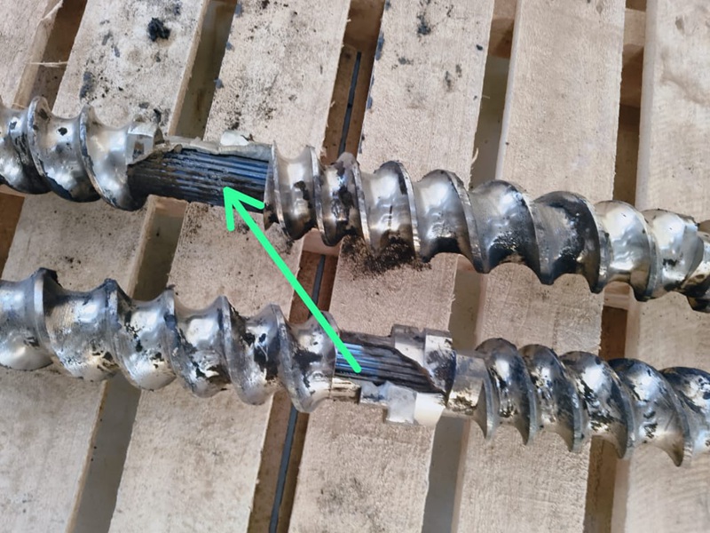 WPC granülatör makinesinin vidası neden çalışırken bozuluyor?