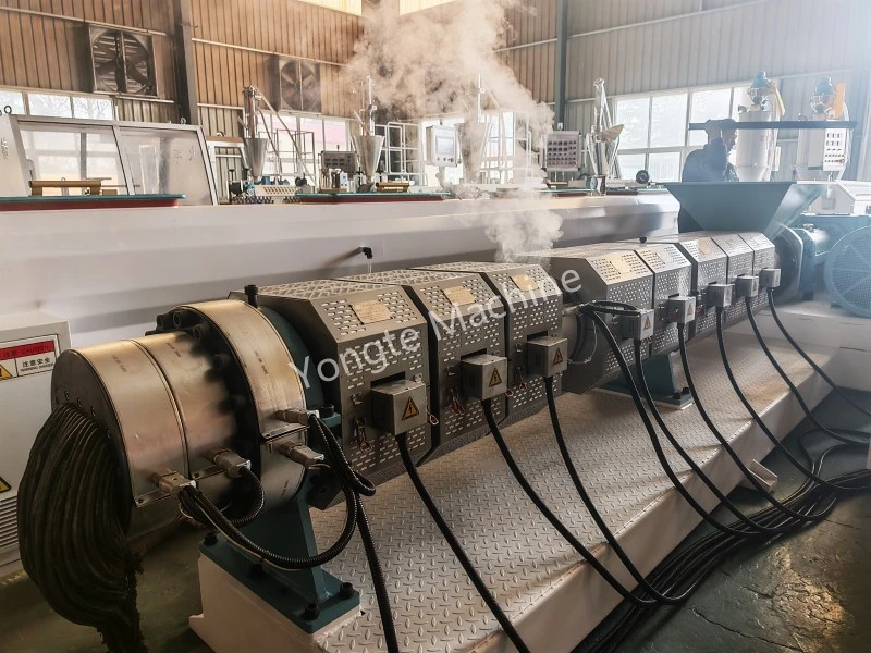 Afrika'da Atık Film Geri Dönüşümü için Paralel Çift Vidalı Ekstruder Siparişi