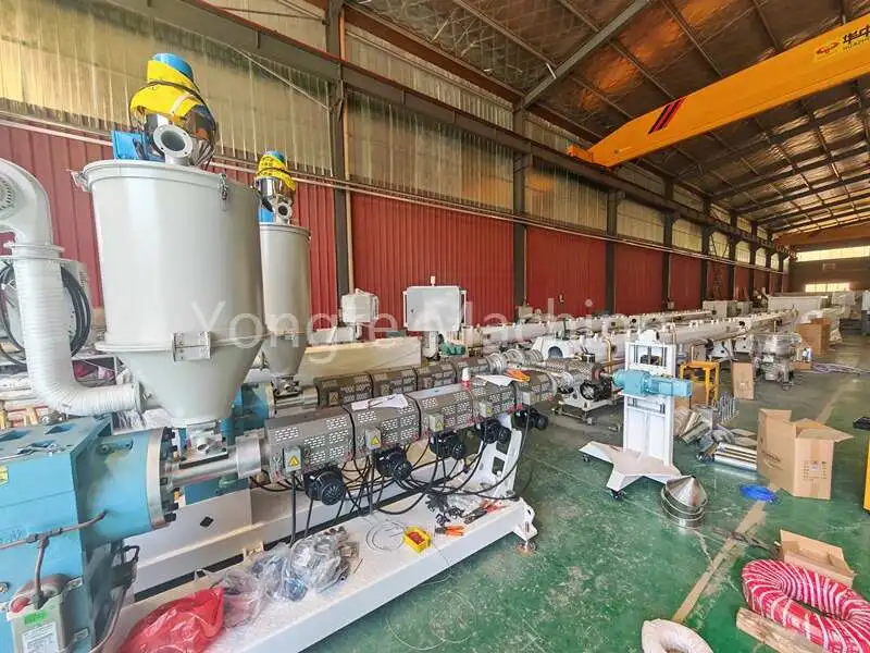 75-125mm üç katmanlı PPR boru ekstrüzyon hattı