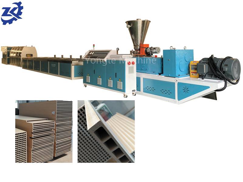 PVC WPC Kapı Kurulu Ekstrüzyon Makinesi Fabrikası