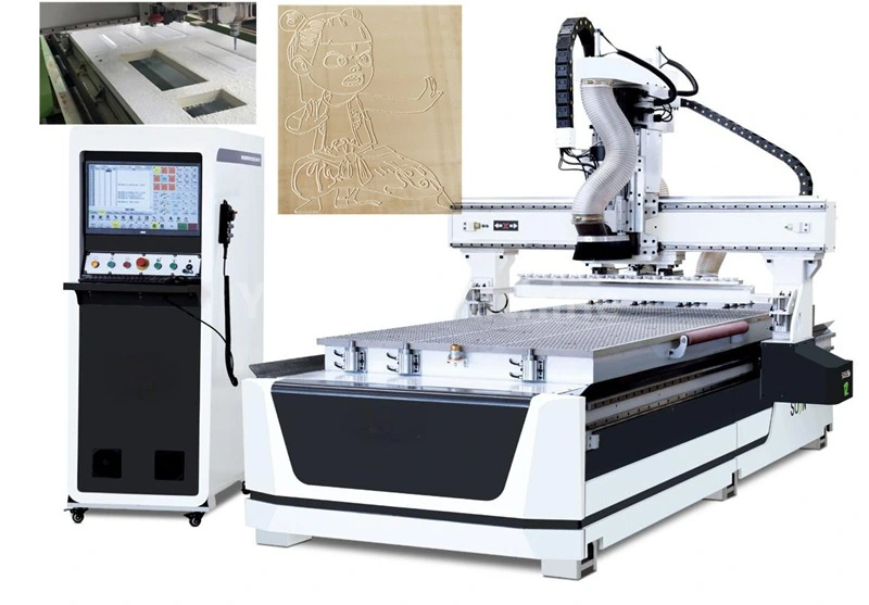 WPC Kapı CNC Gravür Makinesi