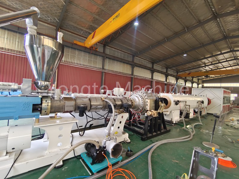 Yongte 280-560mm PVC Boru Ekstrüzyon Makinesi Tamamlandı