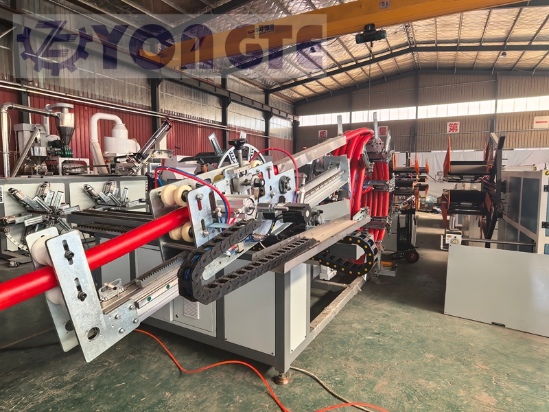 Yongte Plastics Machinery'nin Kendi Geliştirdiği Sarma Makinesi, Büyük Çaplı PE Boruların Sarma İkilemini Çözüyor