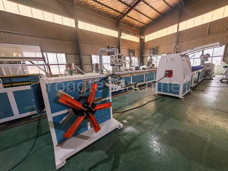 Yongte'nin kauçuk sulama borusu makinesi bugün başarılı testler gerçekleştiriyor