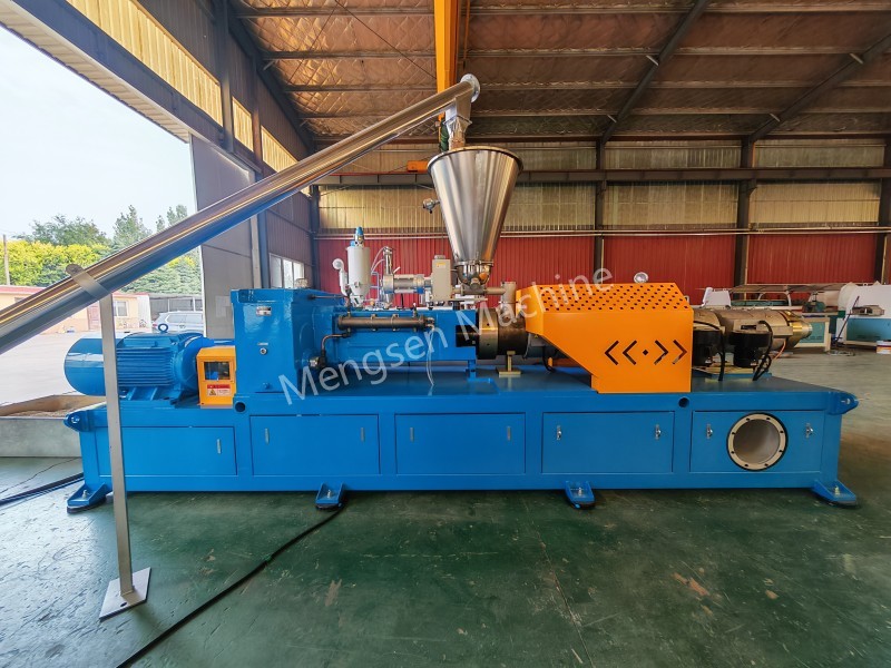 PVC WPC Köpük Levha Üretimi için 92/188 Konik Çift Vidalı Ekstruder