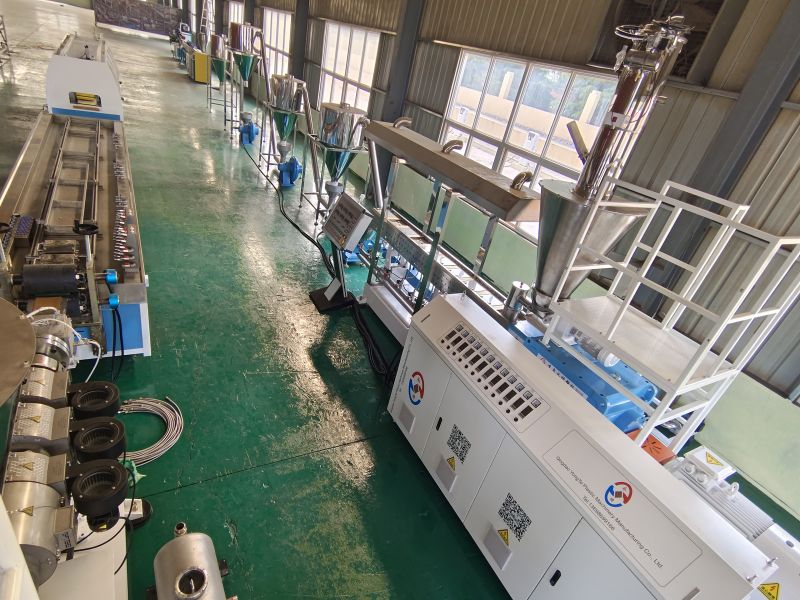 Ahşap WPC Granül Makineli Plastik Kompozit