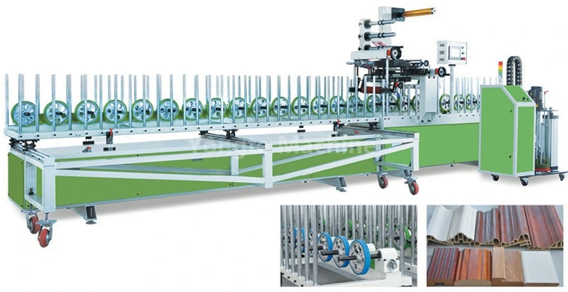 WPC Kapı Kasası PUR Laminasyon Makinesi
