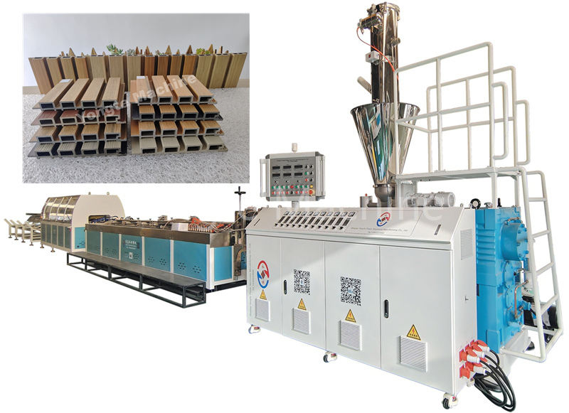 WPC panjurlar panel yapım makinesi
